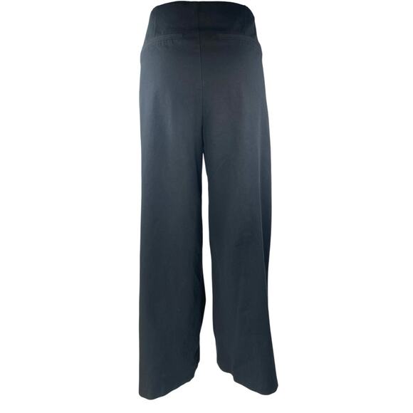 Old Navy Women's Black High Waisted Palazzo Wide Leg Trousers Pants Size L - Picture 3 of 5